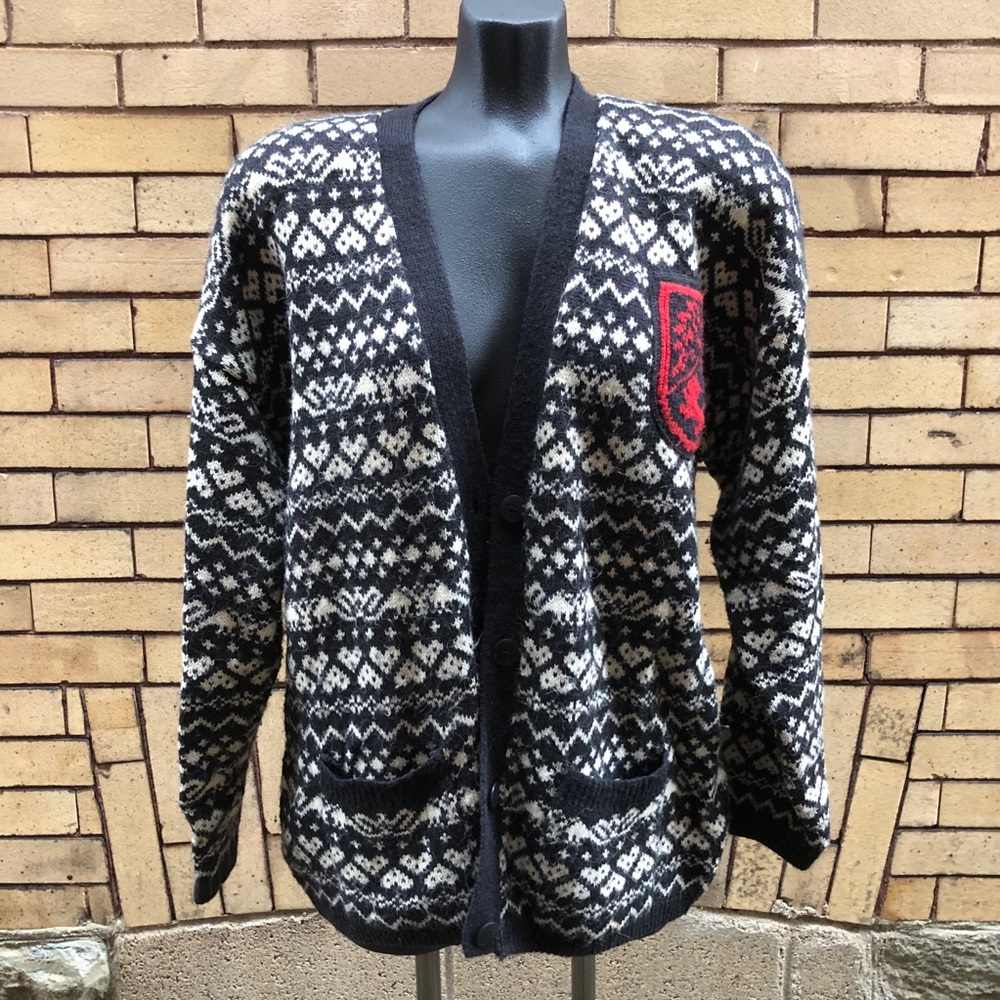 Vintage Tarazzia Design cardigan sweater Size Large